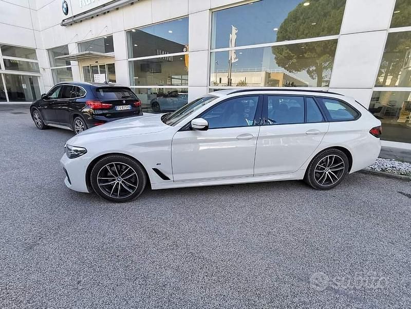 Usata BMW 520 M Sport 190 CV (139 kW) 2022 Bianco Berlina