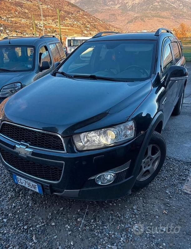 Usata Chevrolet Captiva 184 CV (135 kW) 2011 Nero SUV