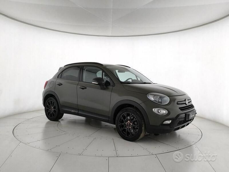 Verde Usata 2017 Fiat 500X Cross Plus SUV | 16.900 € (Molto cara) - Immagine 1/4