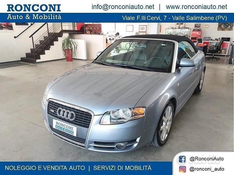 Usata Audi A4 Cabriolet S-Line 140 CV (102 kW) 2006 Grigio Cabrio