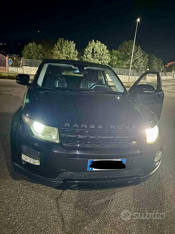 Usata Land Rover Range Rover evoque 150 CV (110 kW) 2013 Nero Utilitaria