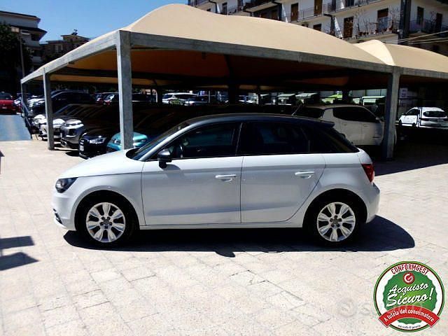 Usata Audi A1 Ambition 89 CV (65 kW) 2013 Bianco Utilitaria