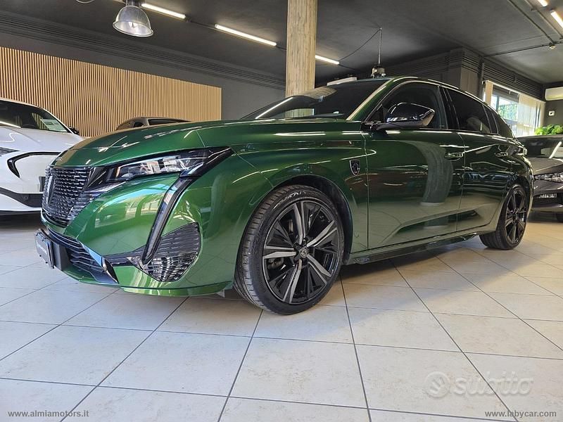 Usata Peugeot 308 GT 131 CV (96 kW) 2023 Verde Berlina