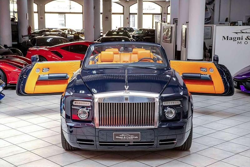 Usata Rolls Royce Phantom 460 CV (338 kW) 2008 Midnight blue Cabrio