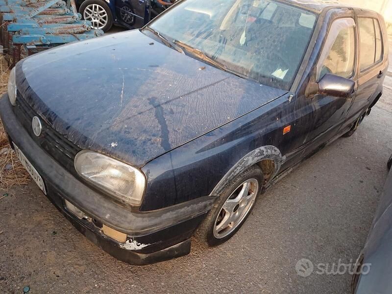 Blu Usata 1991 VW Golf III Tre volumi | 500 € - Immagine 1/4