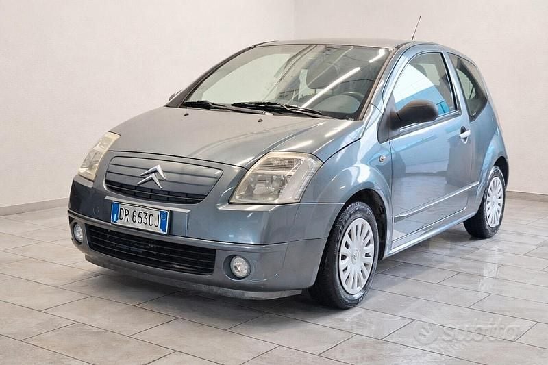 Usata Citroën C2 VTR Sport 60 CV (44 kW) 2008 Grigio Utilitaria