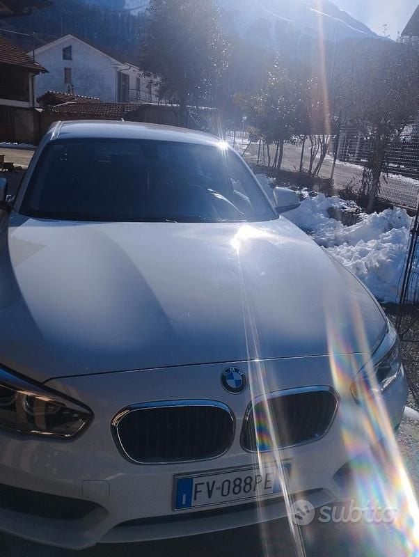 Usata BMW 116 2019 Bianco Utilitaria