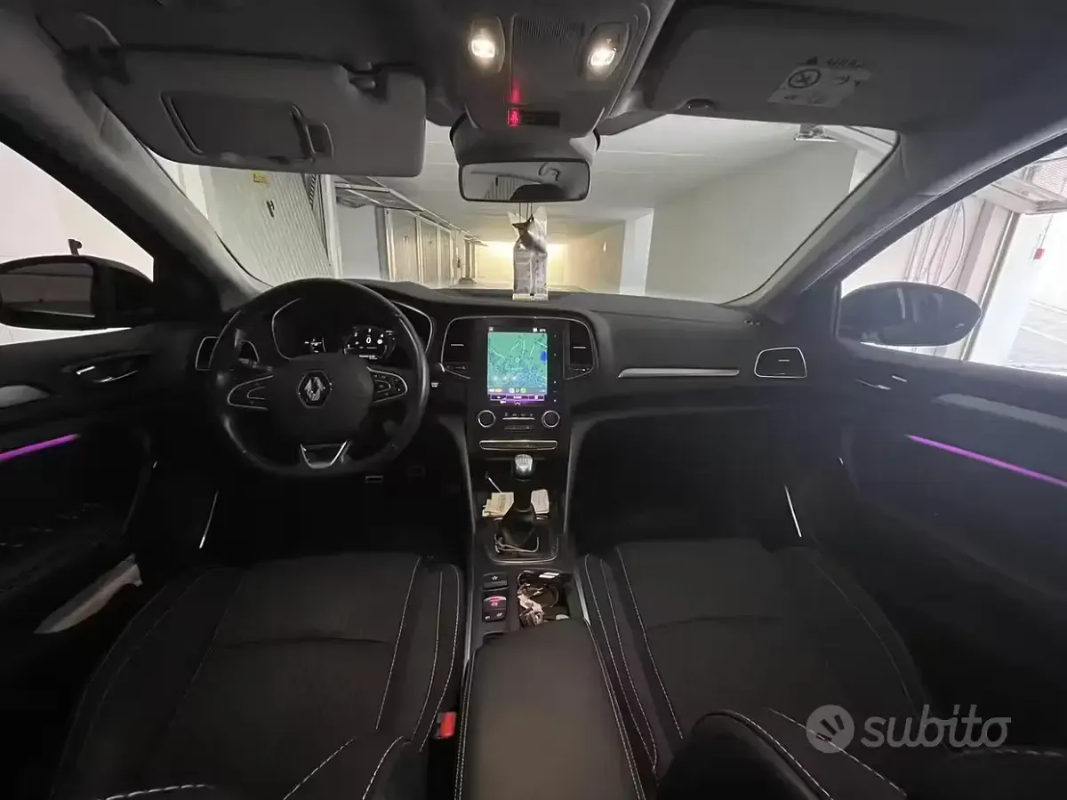 Usata Renault Mégane 131 CV (96 kW) 2019 Nero Berlina