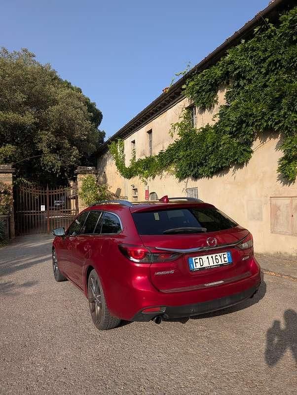 Usata Mazda 6 Exceed 175 CV (128 kW) 2016 Rosso Station wagon
