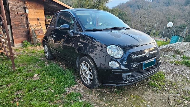 Usata Fiat 500 69 CV (50 kW) 2010 Nero Utilitaria