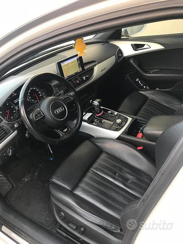 Begagnad Audi A6 S-Line 313 HK (230 kW) 2013 Vit Sedan