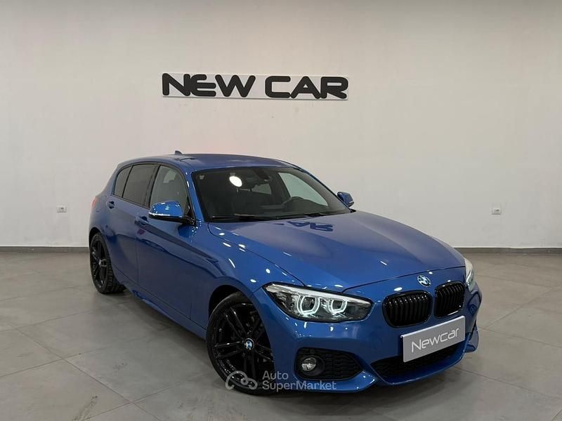 Usata BMW 116 M Sport 116 CV (85 kW) 2018 Blu/azzurro Utilitaria
