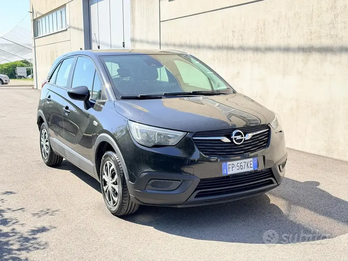 Gebraucht Opel Crossland X 99 PS (72 kW) 2018 Schwarz SUV