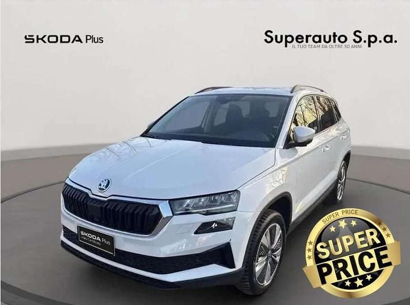 Bianco Usata 2024 Skoda Karoq Executive SUV | 23.900 € (Super prezzo) - Immagine 1/4