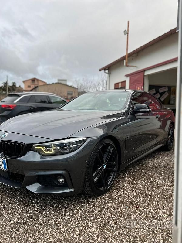 Usata BMW 430 Cabriolet Efficient Dynamics 252 CV (185 kW) 2017 Grigio Cabrio