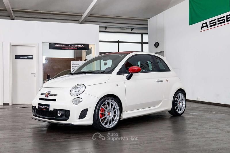 Usata Abarth 595 160 CV (117 kW) 2012 Bianco Coupé