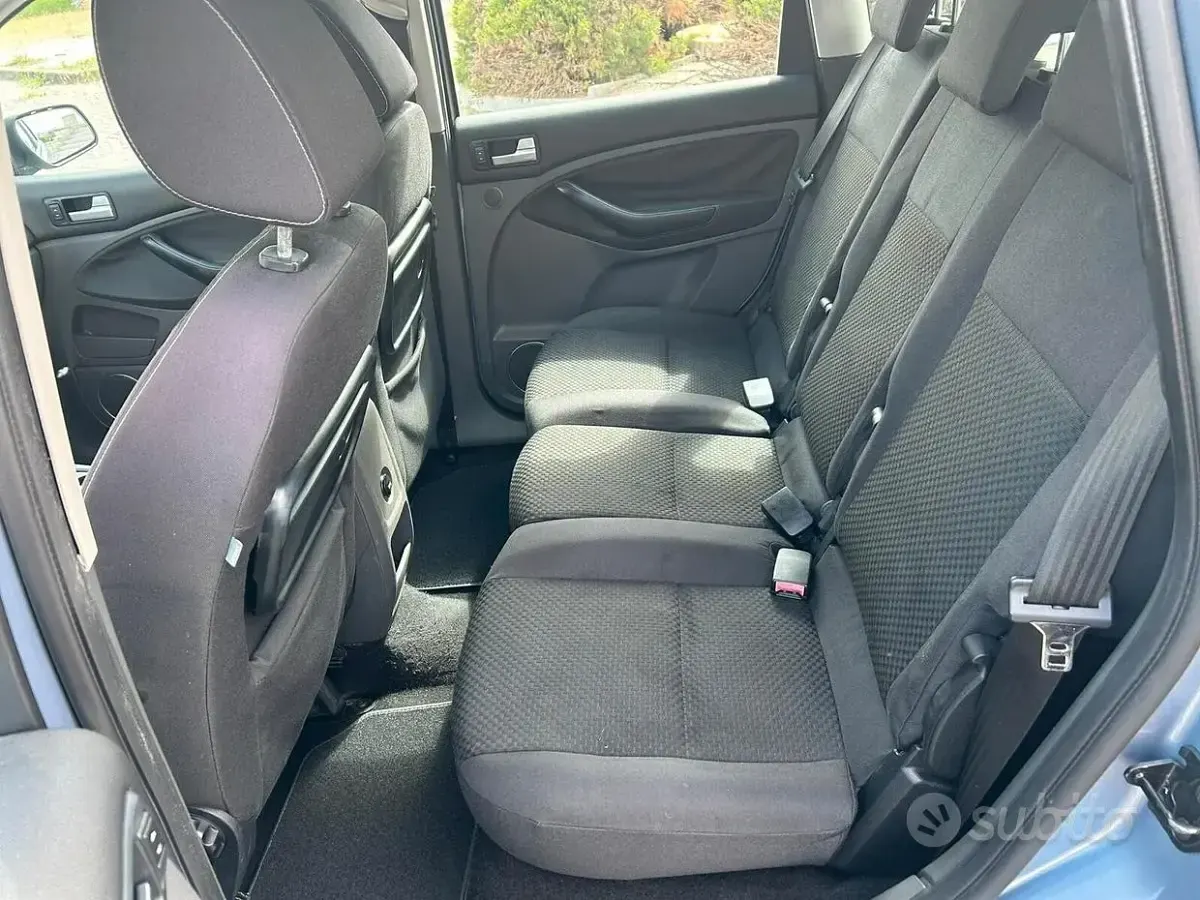 Usata Ford C-MAX Ghia 90 CV (66 kW) 2007 Blu Monovolume