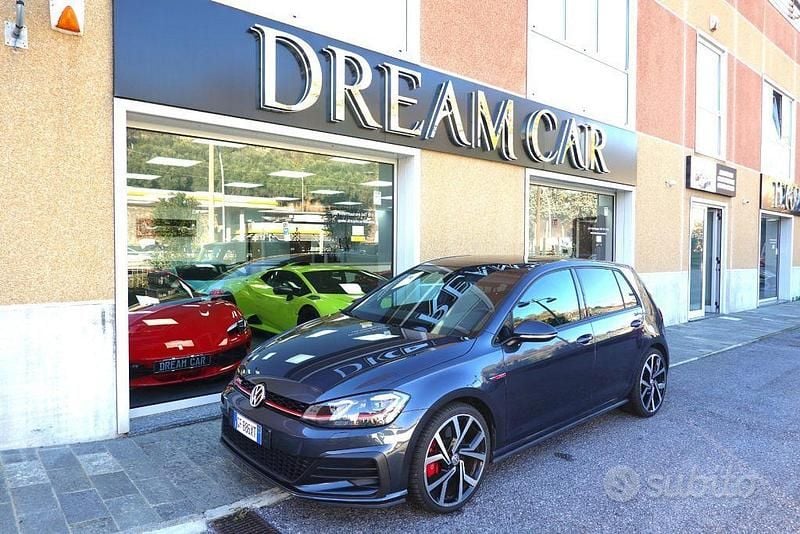 Usata VW Golf VII GTI 245 CV (180 kW) 2018 Grigio Berlina