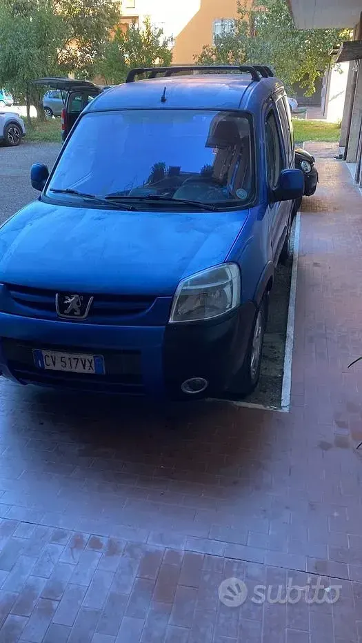 Usata Peugeot Partner 90 CV (66 kW) 2006 Blu Monovolume