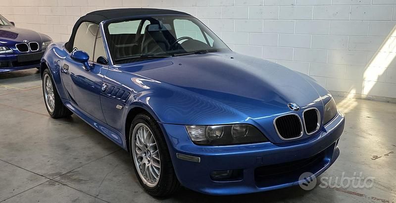 Usata BMW Z3 170 CV (125 kW) 2000 Blu/azzurro Cabrio
