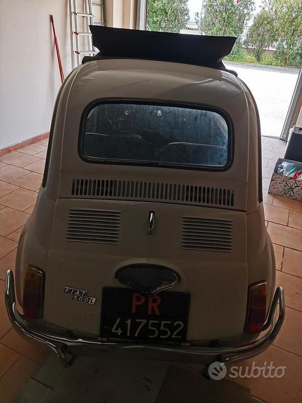 Usata Fiat 500 1984 Bianco Berlina