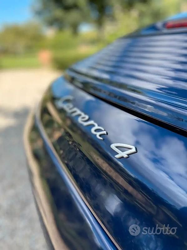Usata Porsche 911 Carrera 4 Cabriolet 2000 Blu Cabrio