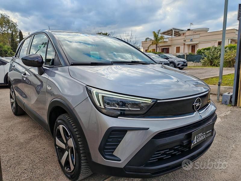 Usata Opel Crossland X 120 CV (88 kW) 2021 Grigio SUV