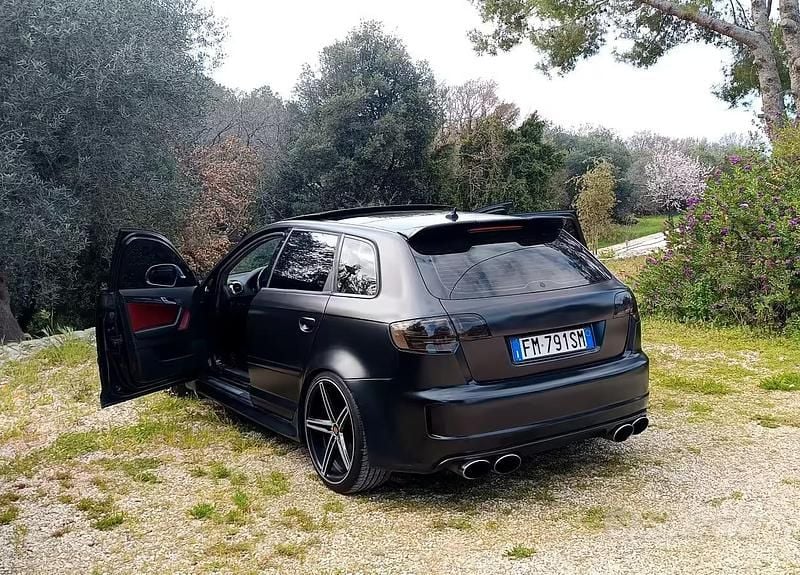 Usata Audi A3 170 CV (125 kW) 2008 Nero Utilitaria