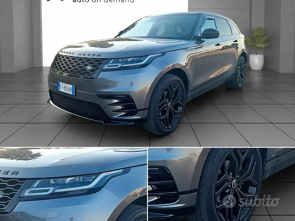 Usata Land Rover Range Rover Velar HSE Dynamic 241 CV (177 kW) 2018 Grigio SUV