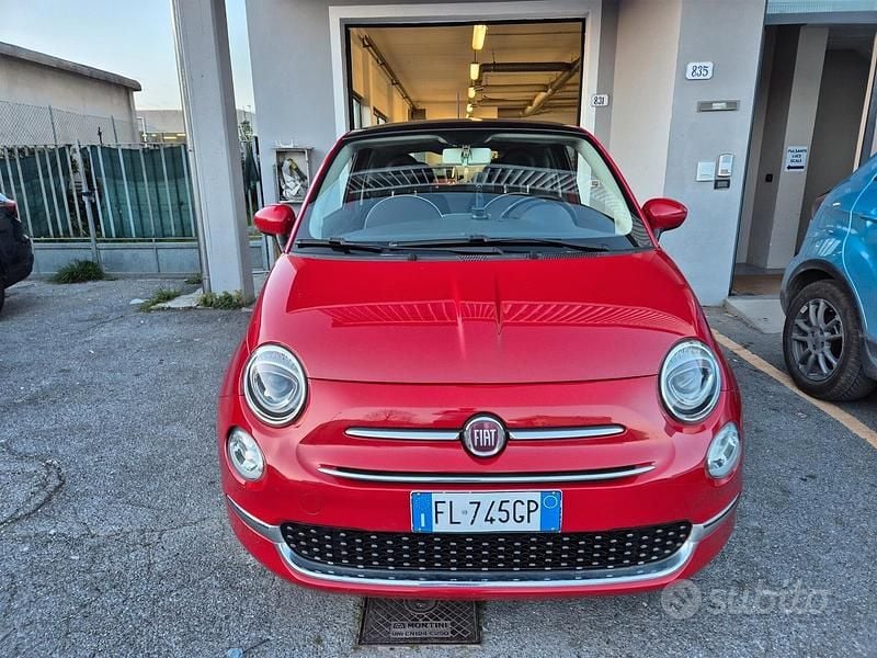 Usata Fiat 500 Lounge 69 CV (50 kW) 2017 Rosso Berlina