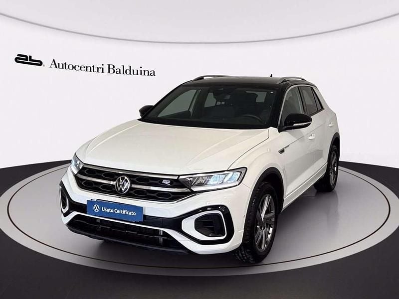 Bianco Usata 2023 VW T-Roc R-line SUV | 24.900 € (Buon prezzo) - Immagine 1/4