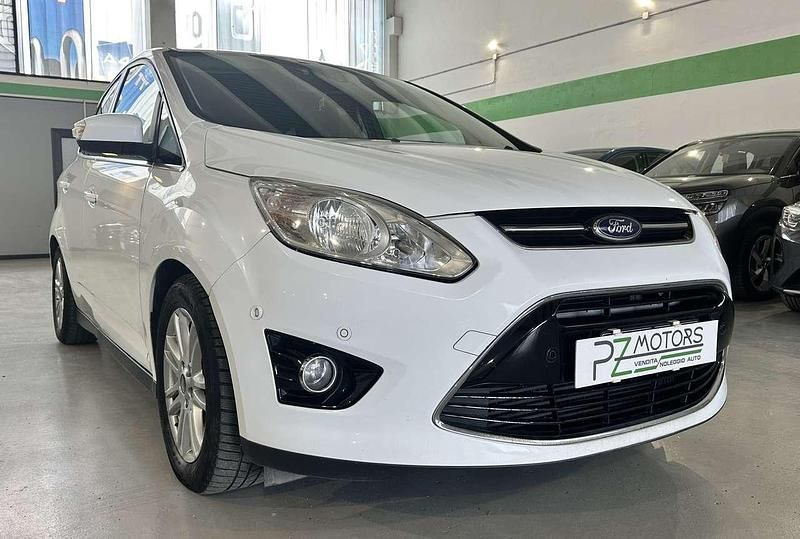 Usata Ford C-MAX Titanium 163 CV (119 kW) 2013 Bianco Monovolume