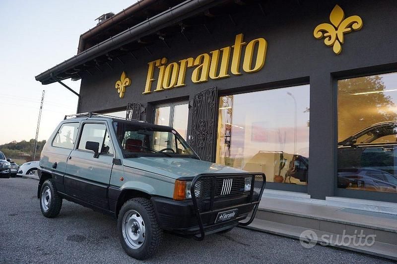 Usata Fiat Panda 4x4 50 CV (36 kW) 1986 Verde(met.) Utilitaria