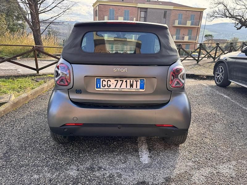 Begagnad Smart ForTwo Electric Drive Prime 60 kW (82 HK) 2021 Grå Cab