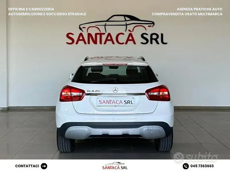 Usata Mercedes GLA200 Executive 136 CV (100 kW) 2019 Bianco SUV