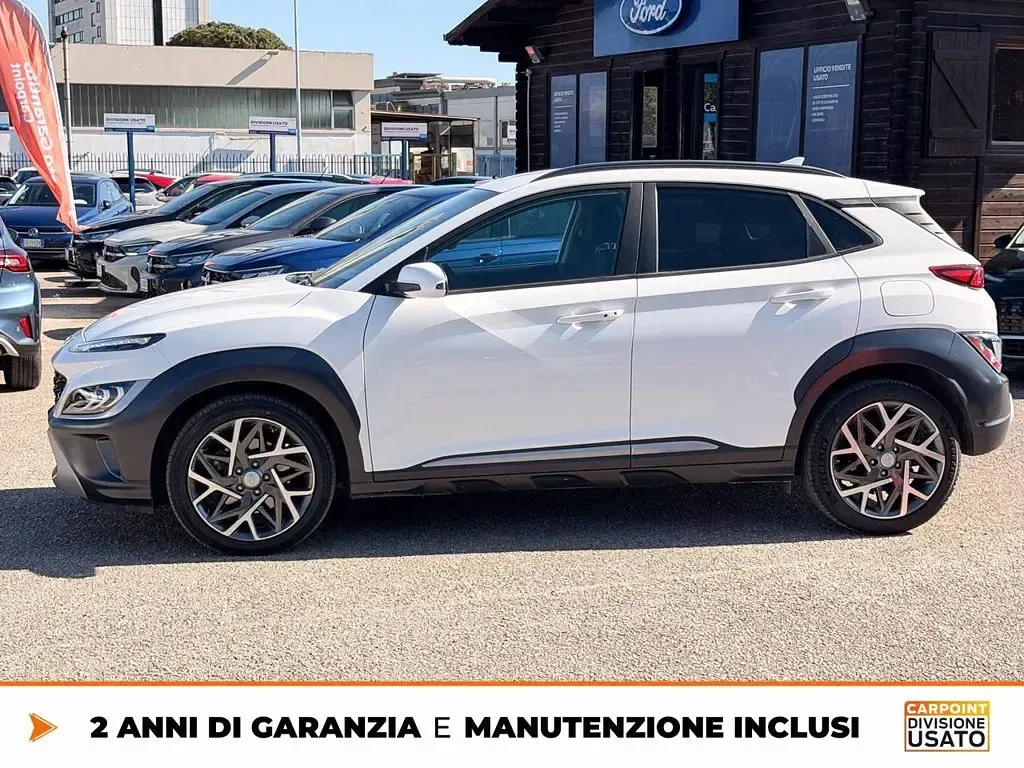 Begagnad Hyundai Kona 105 HK (77 kW) 2022 Vit SUV