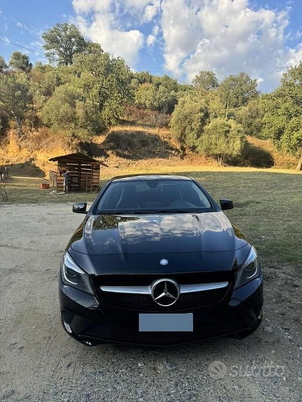 Usata Mercedes CLA180 116 CV (85 kW) 2015 Nero Berlina