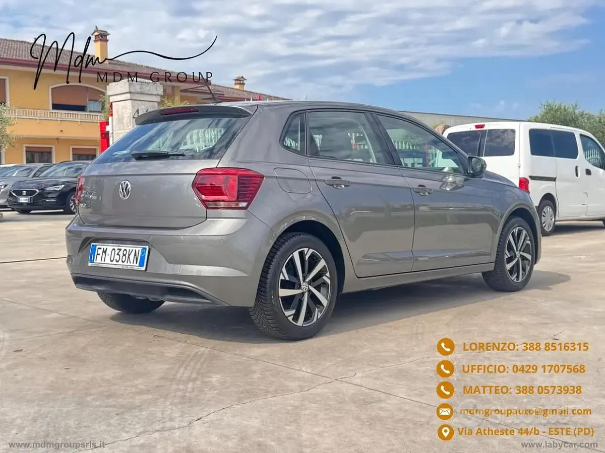 Usata VW Polo Comfortline 75 CV (55 kW) 2018 Utilitaria