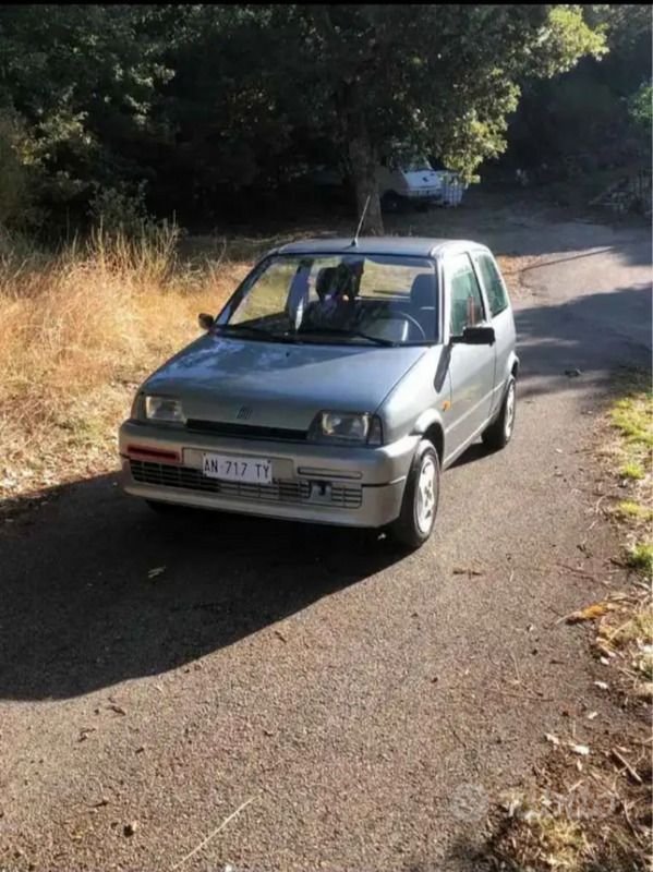 Usata Fiat Cinquecento 54 CV (39 kW) 1997 Grigio Utilitaria