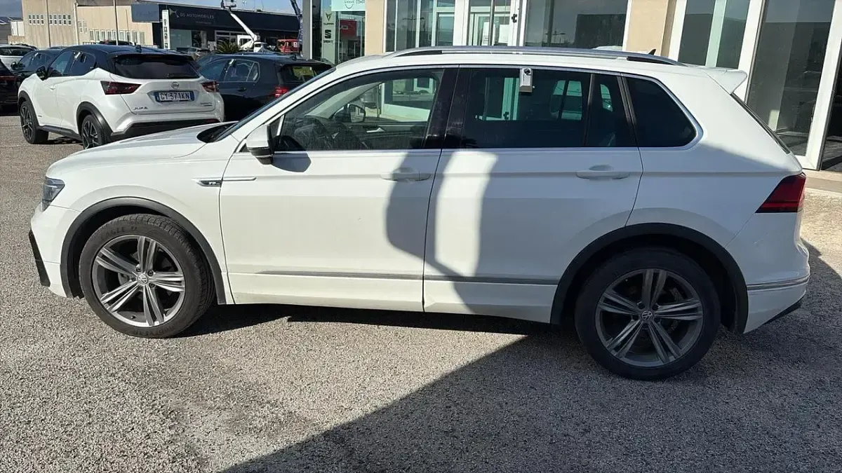 Usata VW Tiguan Advance 150 CV (110 kW) 2017 Bianco SUV