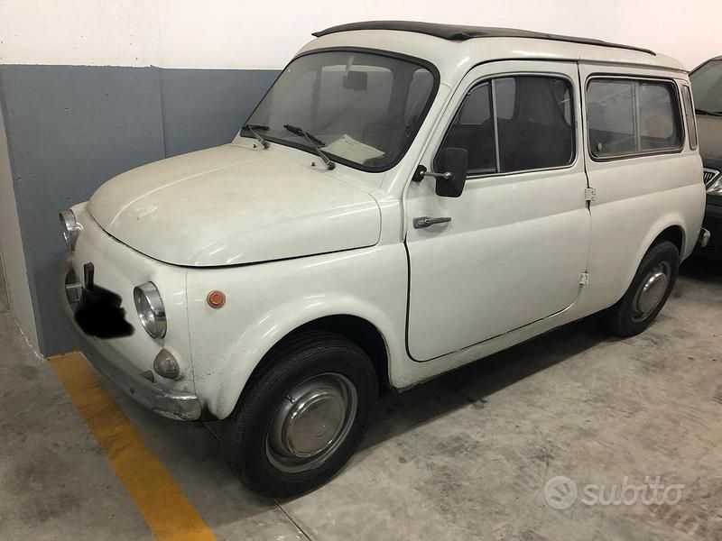 Usata Fiat 500 1970 Bianco Station wagon