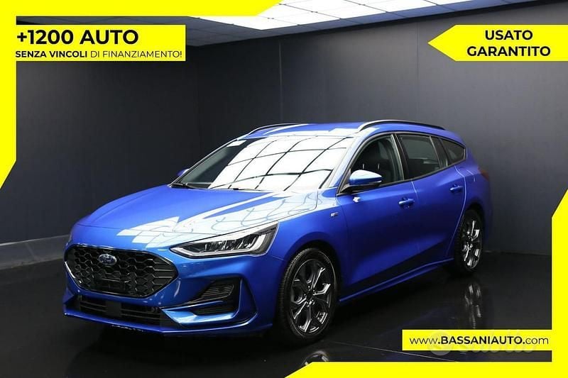 Usata Ford Focus ST 116 CV (85 kW) 2023 Blu Station wagon