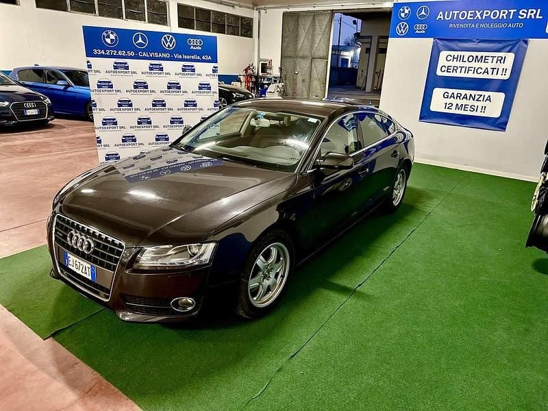 Usata Audi A5 Sportback 211 CV (155 kW) 2011 Nero Utilitaria