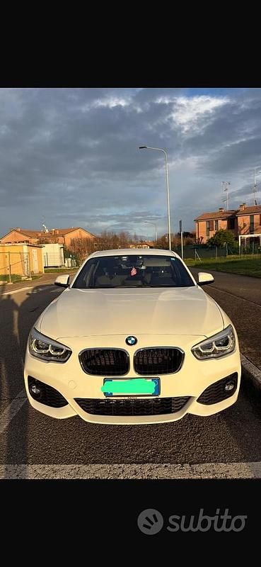 Usata BMW 116 M Sport 2016 Bianco Utilitaria