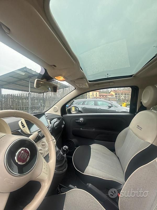 Usata Fiat 500 Lounge 2013 Nero Berlina