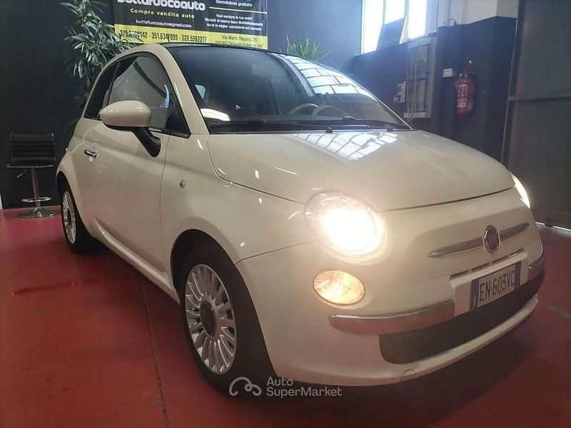 Usata Fiat 500 69 CV (50 kW) 2012 Bianco Berlina