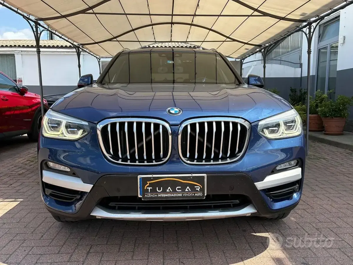 Usata BMW X3 xLine 190 CV (139 kW) 2018 Blu SUV