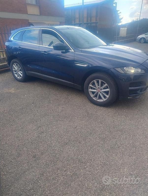Usata Jaguar F-Pace 180 CV (132 kW) 2018 Blu SUV