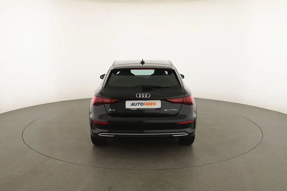 Usata Audi A3 Sportback e-tron Advanced 204 CV (150 kW) 2021 Nero Utilitaria