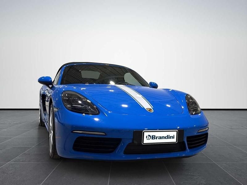 Usata Porsche Boxster 299 CV (219 kW) 2025 Blu misano Cabrio